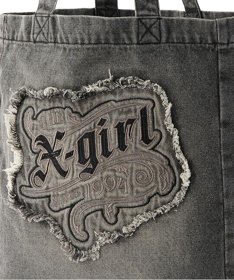 Amazon | [エックスガール] トートバッグ FADED LOGO PATCH